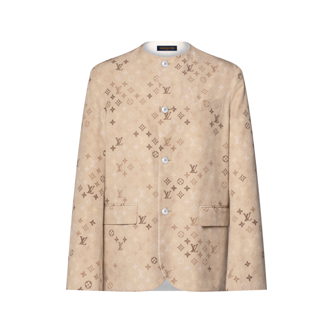 Monogram Reversible Collarless Jacket - Ready-to-Wear | LOUIS VUITTON